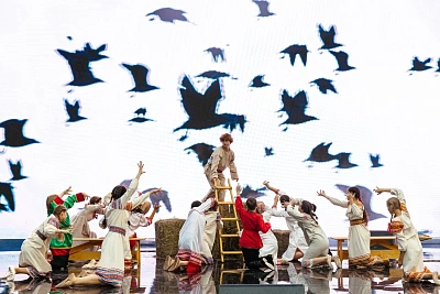 Спектакль «Поэма о крыльях» Детского музыкального театра «Домисолька» в Гостином Дворе